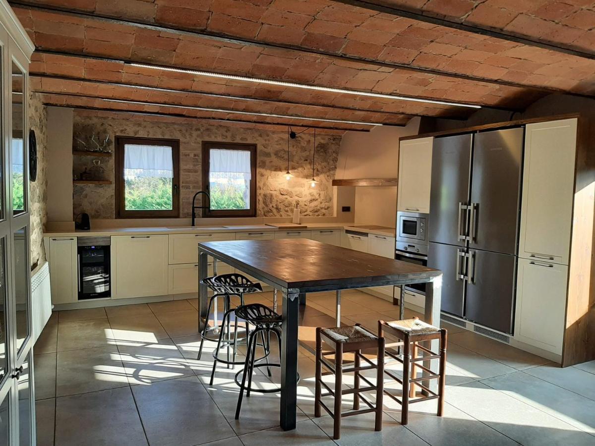 Villa La Creu De La Pinya Berga Esterno foto