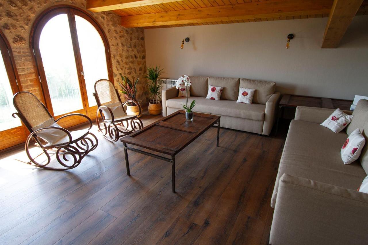 Villa La Creu De La Pinya Berga Esterno foto